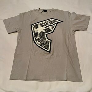 Famous stars and straps Gray Graphic Men's T-Shirt
